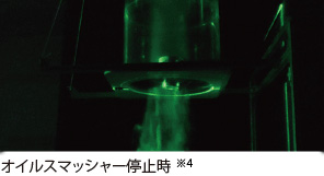 オイルスマッシャー停止時