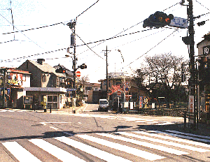 青梅市住江交差点