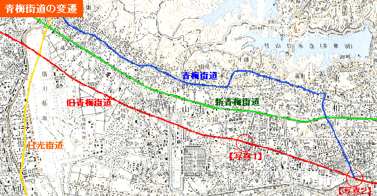 青梅街道の変遷