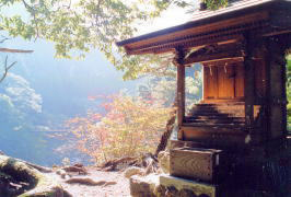 玉川水神社と鳩の巣渓谷