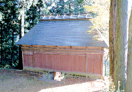 八雲神社の楼門舞台