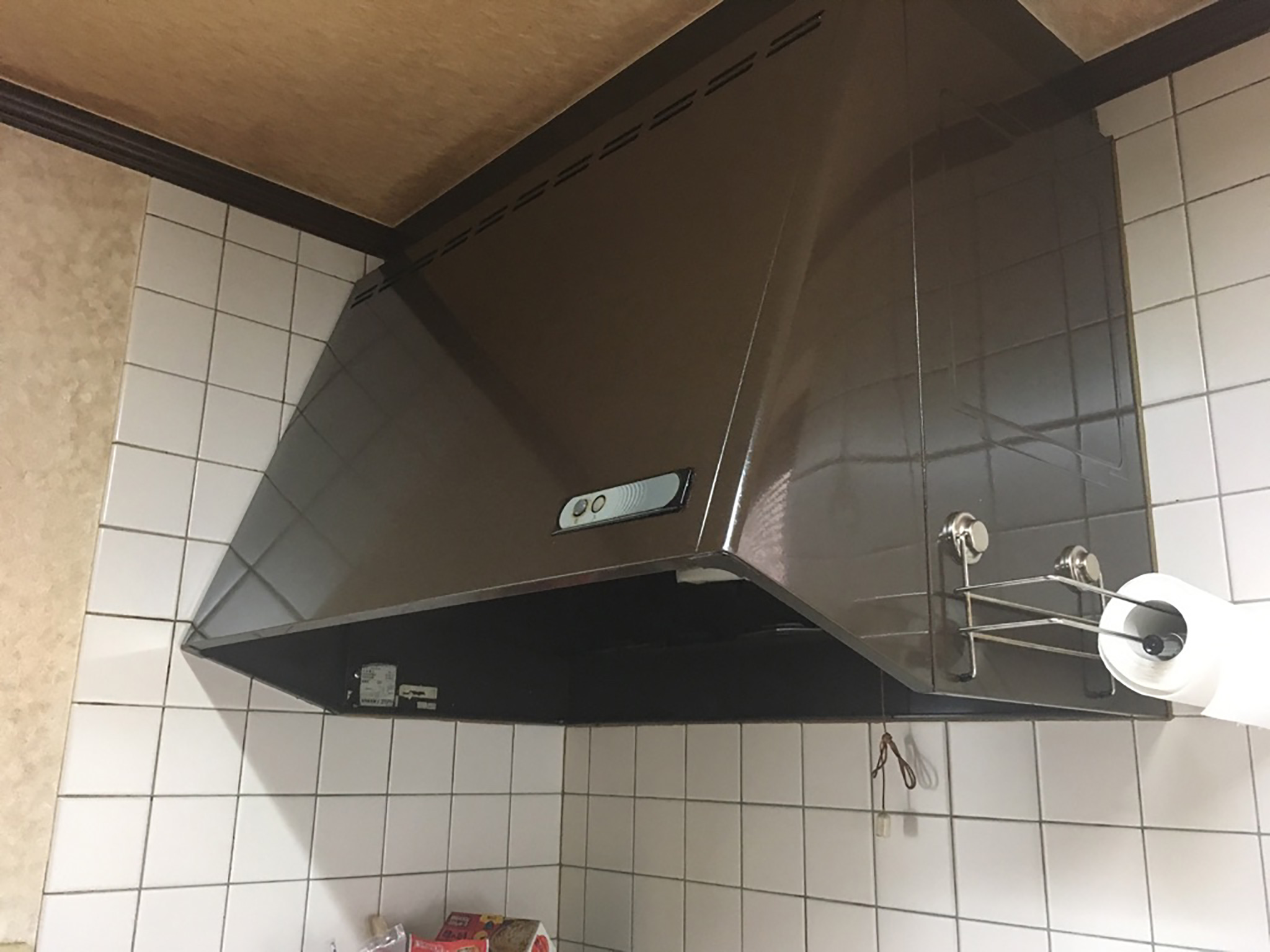 油汚れでギトギトのレンジフードはお掃除が大変!